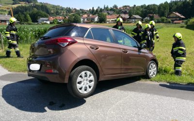 Verkehrsunfall fordert zwei leichtverletzte Personen