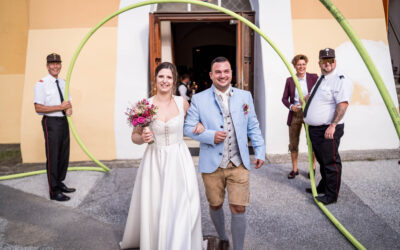 Feuerwehrhochzeit in Ligist